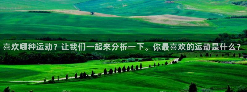 注册米兰体育官方正版app:喜欢哪种运动?让我们一起来分析一